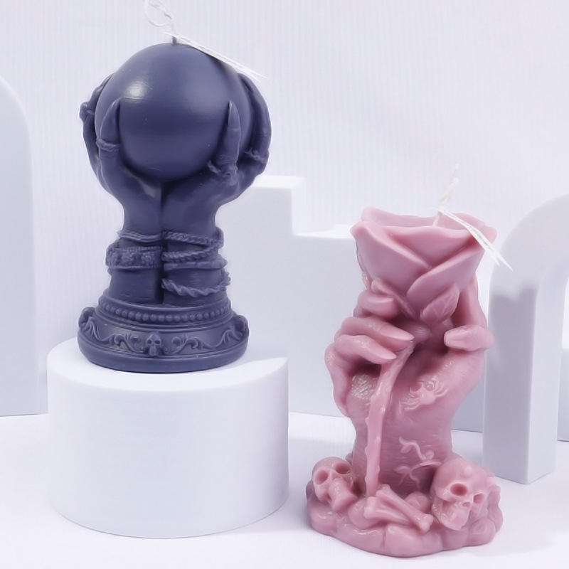 AIKUN Wholesale Scented Candles Creative Halloween Skeleton Aromatherapy Shape Candle for Home Decoration