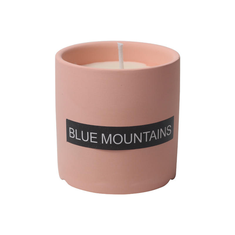 Handmade Private Label Custom Fragrance Flavour Scent Organic Soy Wax Scented Candle Luxury Multicolor Ceramic Ceramic Candle