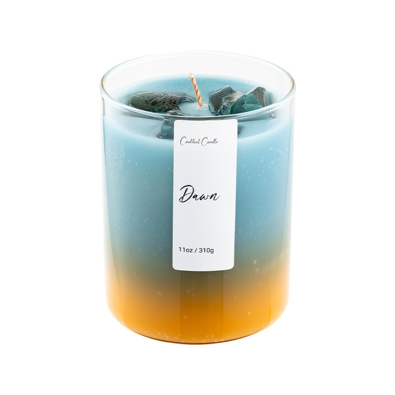 AIKUN Creative Summer Cup-shaped Jelly Party Home Decoration Atmosphere Private Label Soy Wax Aromatic Scented Candles