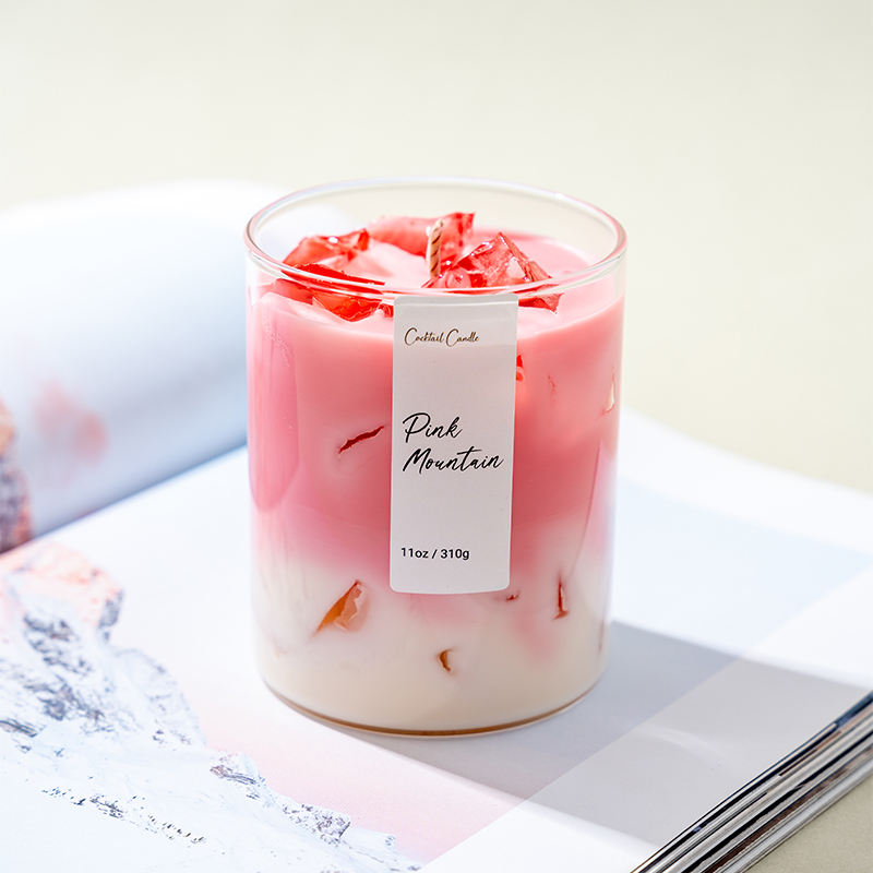 AIKUN Jelly Wax Drink Shape Home Ornament Fragrance Holiday Creative Gift Scented Drink Jelly Wax Candles