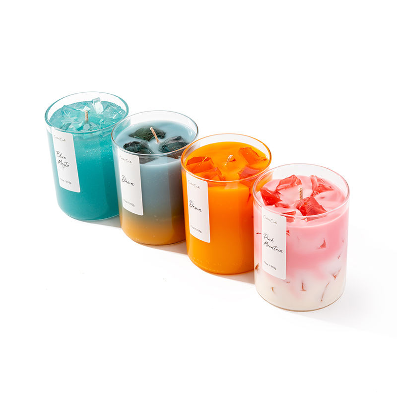 AIKUN Jelly Wax Drink Shape Home Ornament Fragrance Holiday Creative Gift Scented Drink Jelly Wax Candles