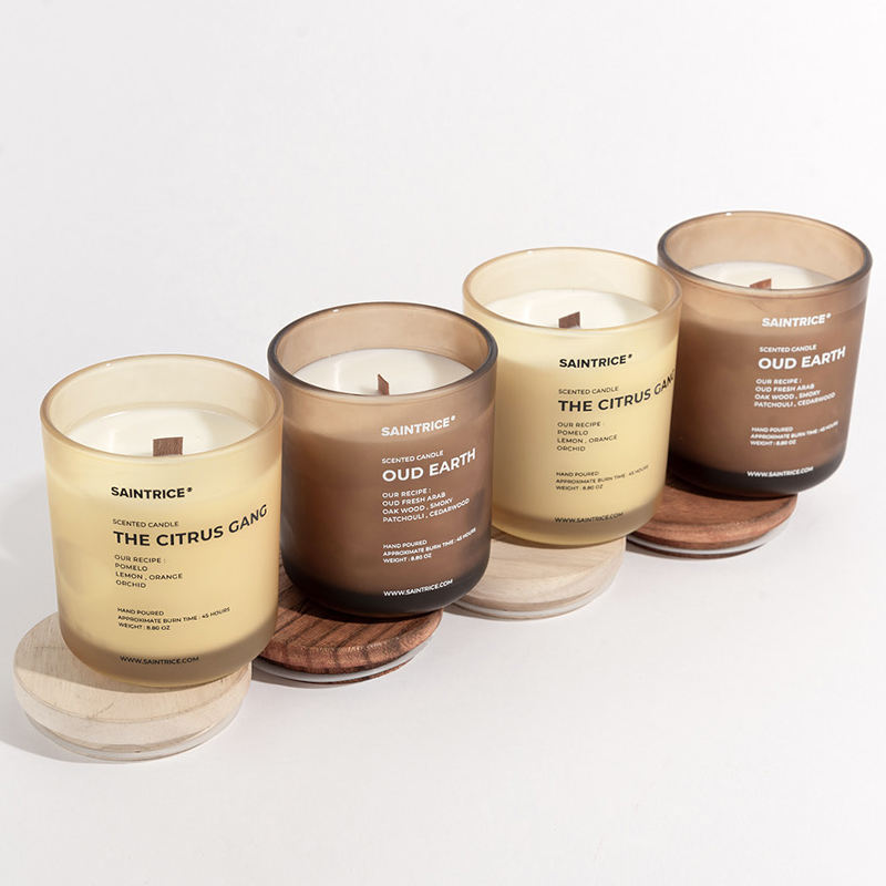 Luxury Scented Candles Healing Crystal Scented Candles/Candels With Crystals Inside
