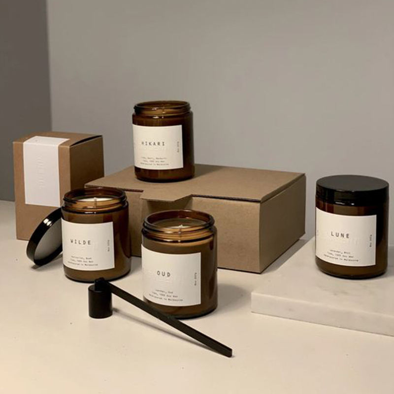 Luxury Scented Candles Healing Crystal Scented Candles/Candels With Crystals Inside