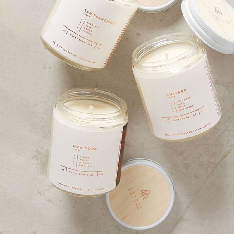 Luxury Scented Candles Healing Crystal Scented Candles/Candels With Crystals Inside