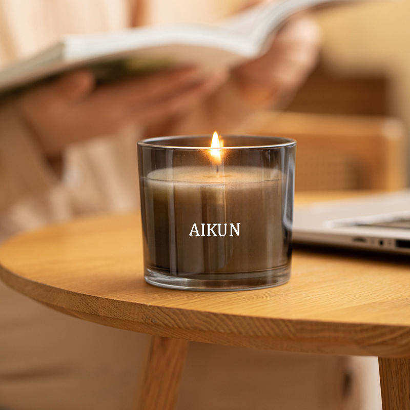 AIKUN Skillful Manufacture Artificial Candles Scented Candles Pure Organic Soy Wax Scented Candle
