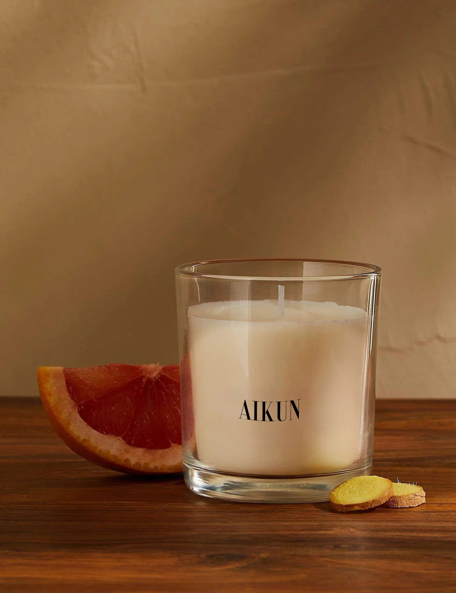 AIKUN Popular Wholesale Customized Gifts Home Decor Luxurious Aromatherapy Candles With Packaging Glass Jar