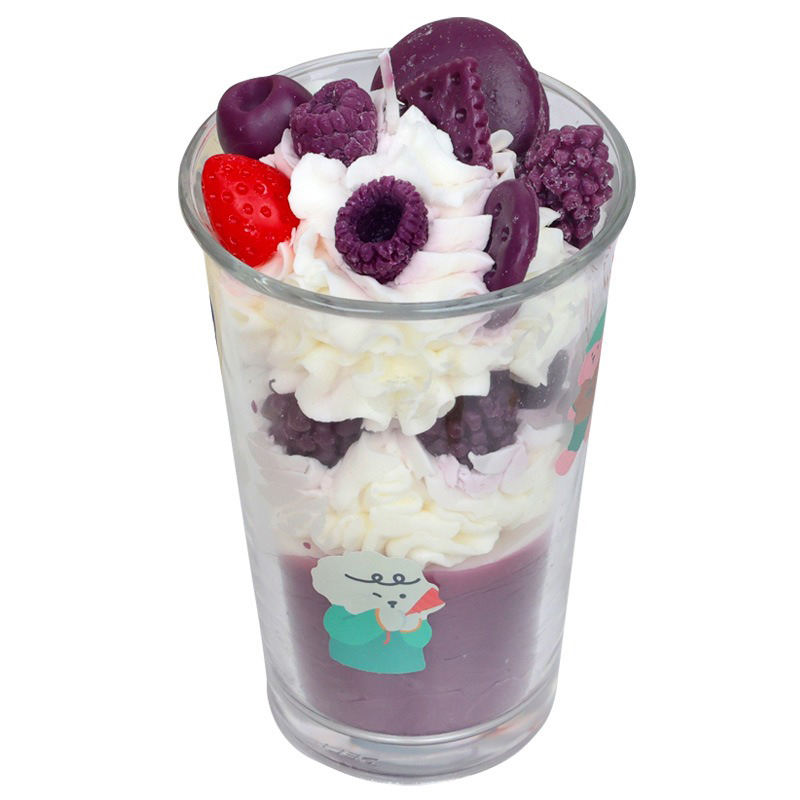 AIKUN Diy Shaped Glass Cup With Cream As a Souvenir in Stock Wholesale Photography Props Scented Candles