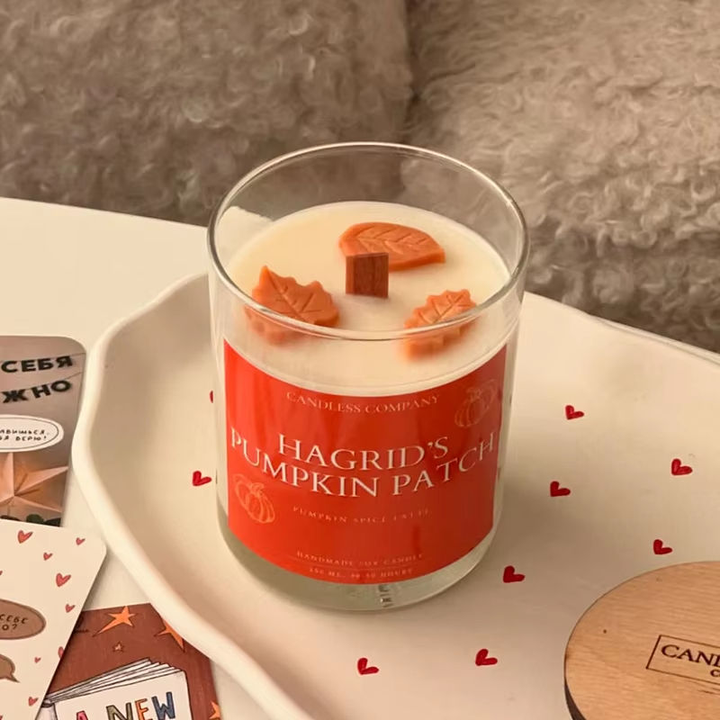 Factory Wholesale Unique Gift Cute Handmade Creative Natural Soy Wax Home Furnishing Scented Candles