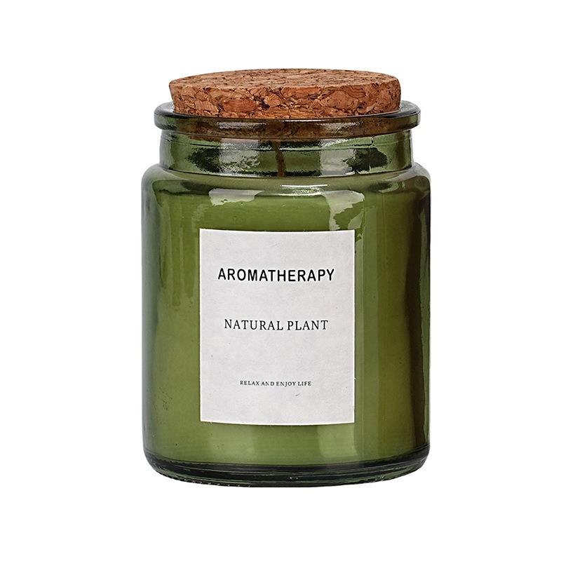 Low Temperature Smoke-Free Glass Fragrance Soy Wax Candles Bedroom Long-Lasting Fragrance Souvenir Aromatherapy Scented Candles