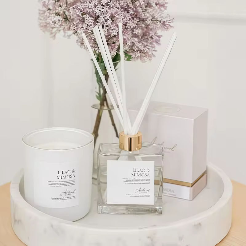 AIKUN Wholesale Luxury Gift Box Candle Organic Soybean Personalized Bedroom Fragrance Decoration Creative Scented Candles