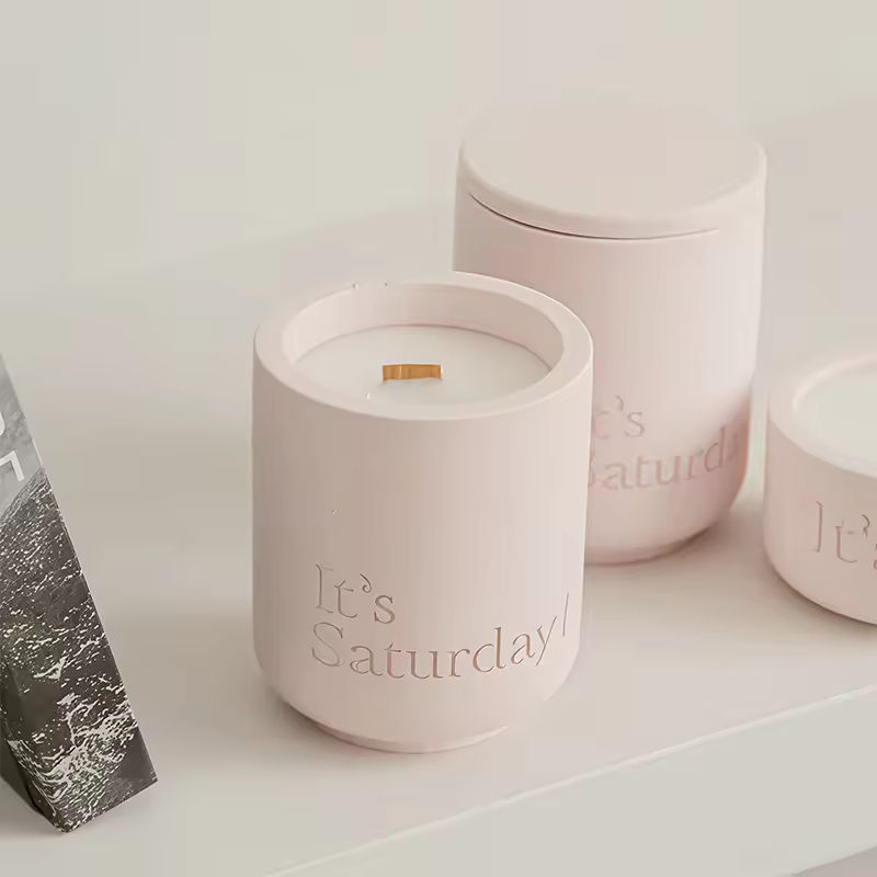 AIKUN Wholesale Ceramic Cup Scented Candles Spa Therapy Natural Soy Wax Scented Candle for Living Room