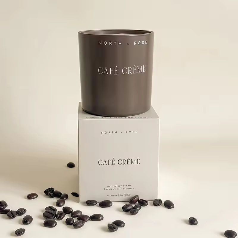 AIKUN Wholesale Luxury Glass Aromatherapy Candles Custom Soy Wax Scented Candles Popular Bedroom Relaxation Candles