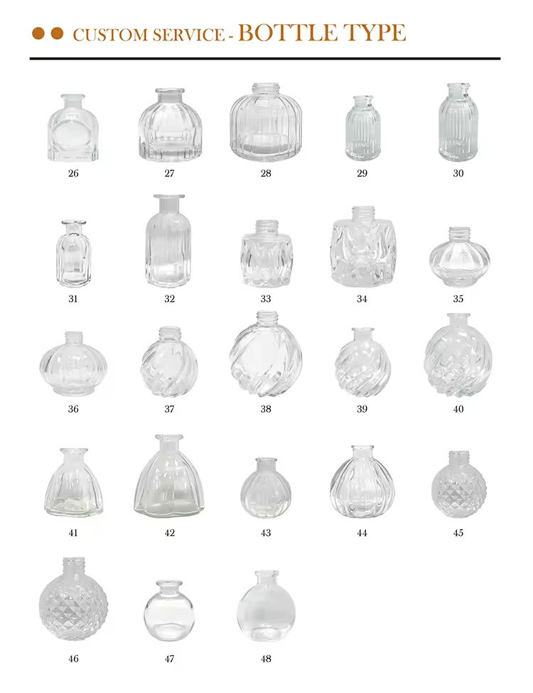 AIKUN Customized Luxury Handmade Glass Candle Jar Durable Reed Diffusers Decorative Scented Candle for Living Room