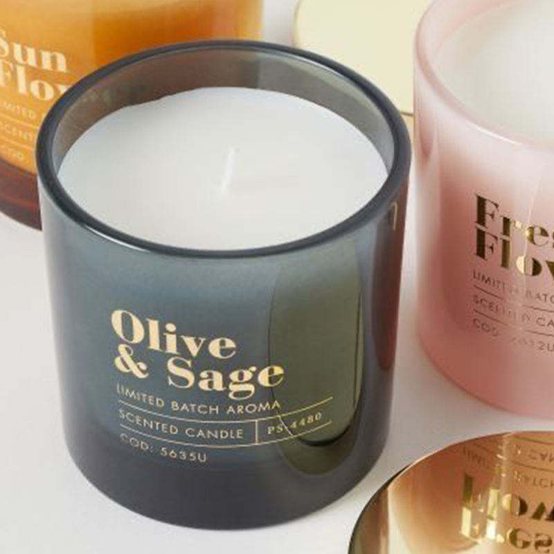 AIKUN Factory Customized Soy Candle Matte Color Holiday Luxury Scented Candles for Home Decoration