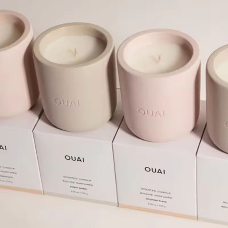 AIKUN Wholesale Customized Vanilla Fragrance Scented Candles Set Soy Candles Luxury Scented Decorative Candles for Living Room