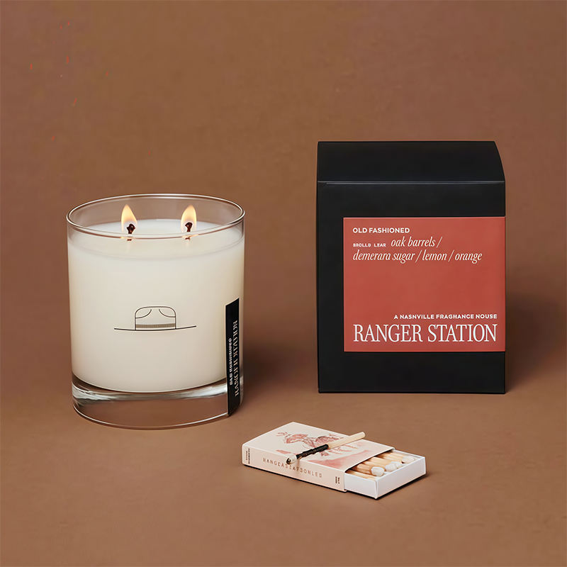 AIKUN Eco Friendly Natural Soy Wax Cup Engraving Private Aroma Scented Candle for Wedding Party